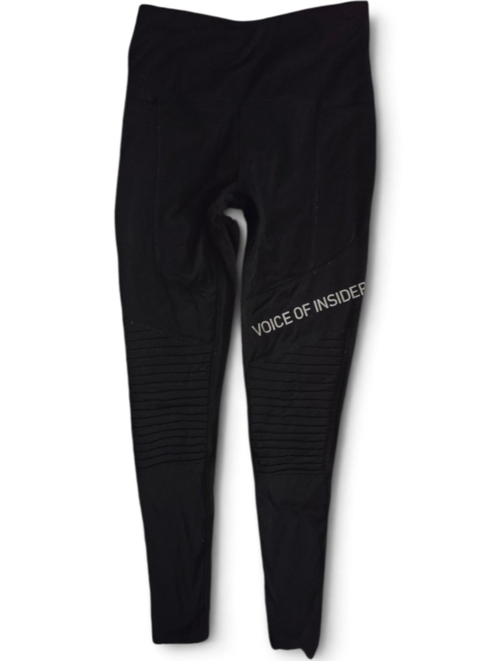 Voice of Insiders Black Moto Leggings Size Small